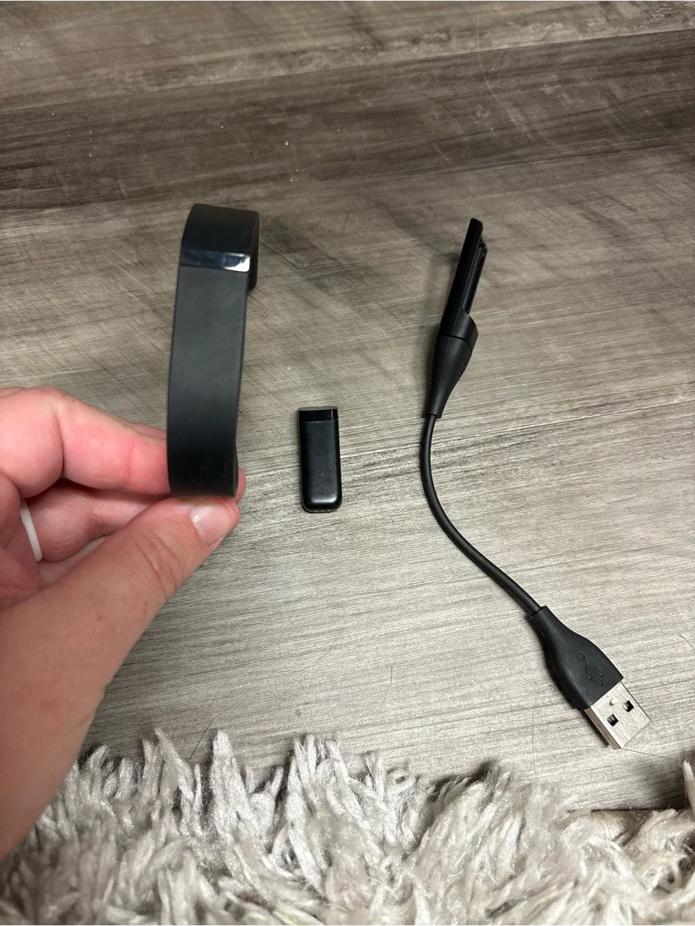Fitbit Tracker Band with USB Charger
